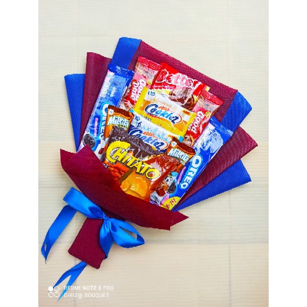 

BOUQUET SNACK/BUKET MAKANAN/BUKET MURAH
