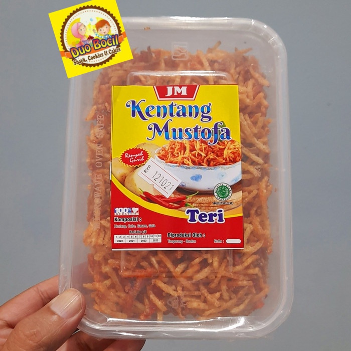 

TERLARIS Kering Kentang Teri Mustofa