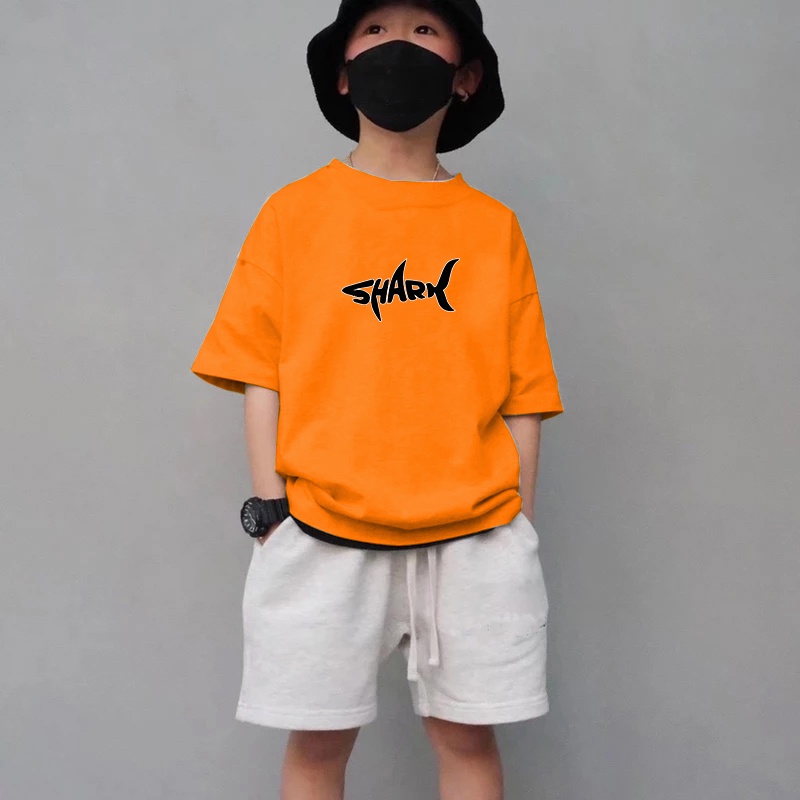 Kaos Anak Shark T-shirt Anak size M-XL