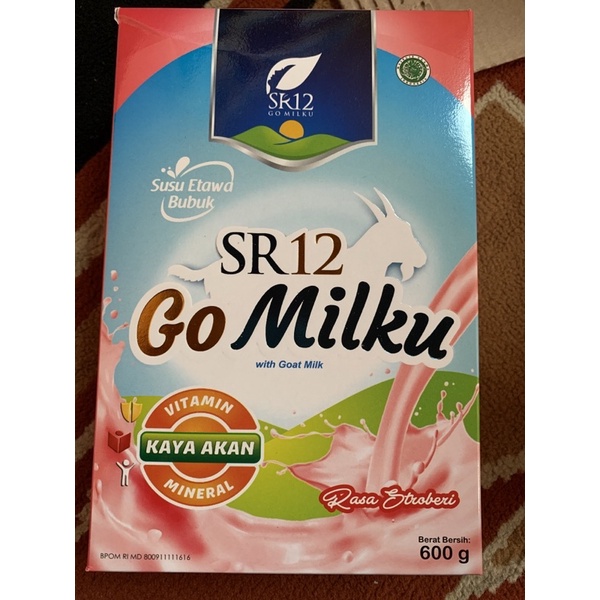 

SUSU GOMILKU SR 12 STROBERI 600g