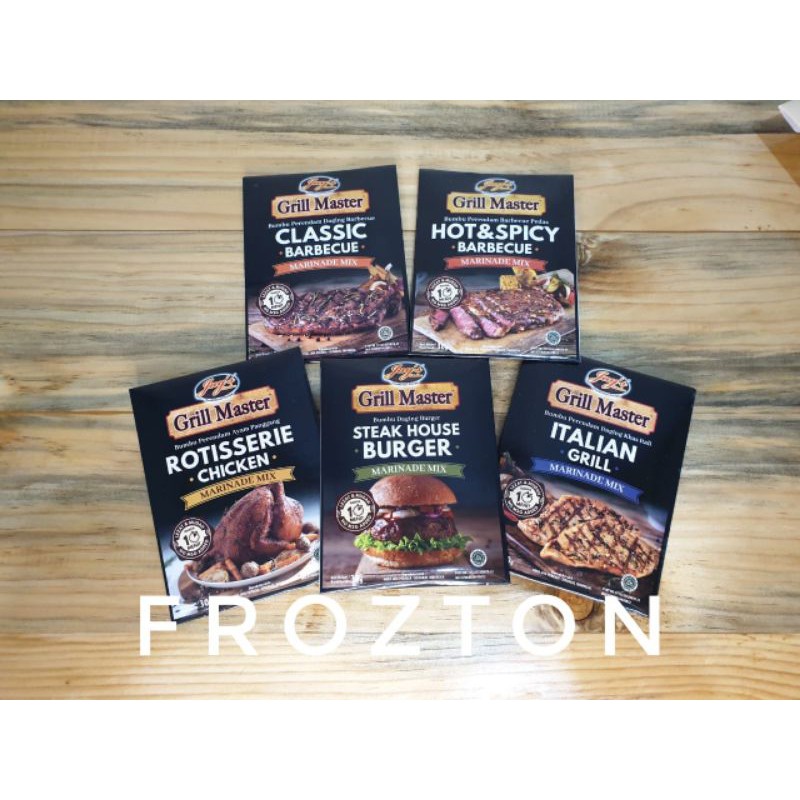 

Jay's Grill Master Marinade (30 gr) bumbu marinasi steak barbecue jays