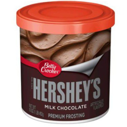 

(PO US) HERSHEY MILK CHOCOLATE PREMIUM FROSTING SPREAD 453 GRAM