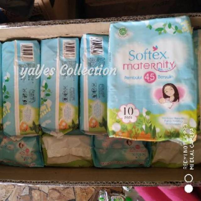 Pembalut bersalin 45 cm 10 pads softex maternity perlengkapan ibu melahirkan nifas ekonomis