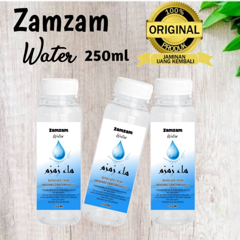 Air Zamzam 250ml Original 100%. Oleh2 Haji &amp; Umrah.