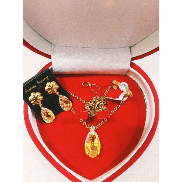 Swarovski Original Liontin, Anting, Kalung Free Kotak dan Cincin