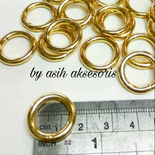 Ring bulat 1,3cm ( RB 1,3/3 )mas muda