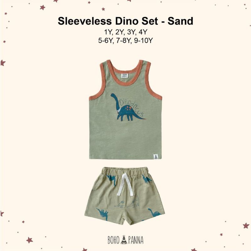 Bohopanna - Sleeveless Dino Set