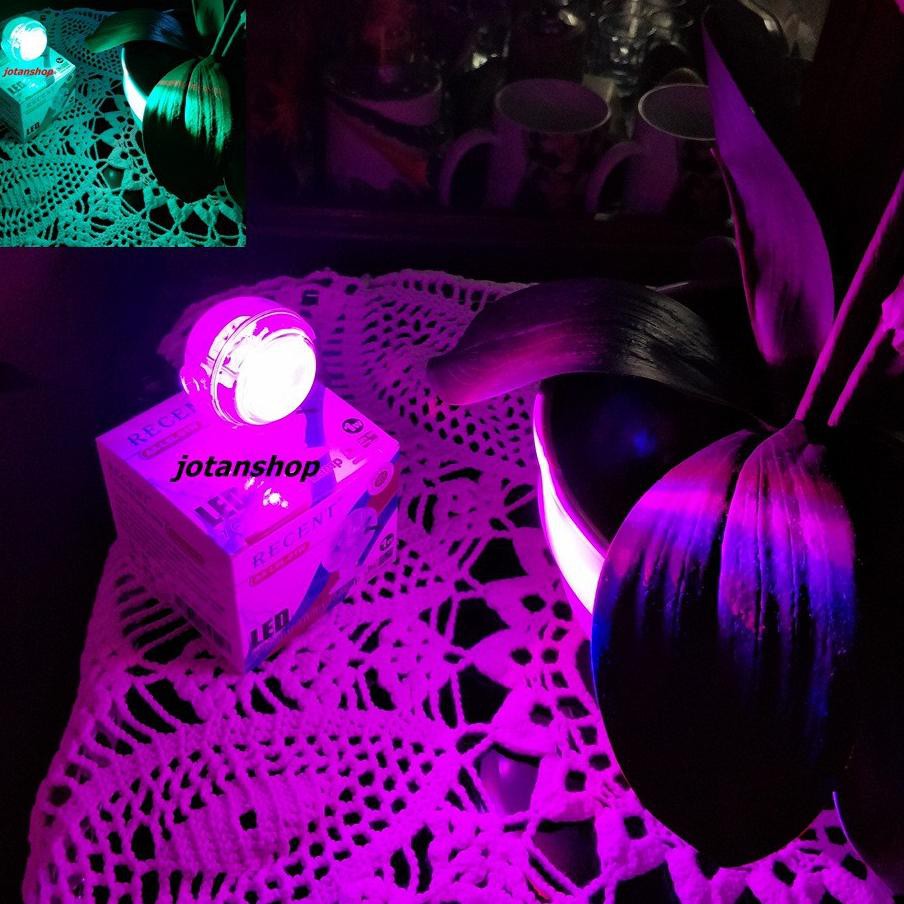 PROMO BULAN INI RECENT AA LSL 01 W lampu sorot tembak bulat LED celup aquarium aquascape kolam ta