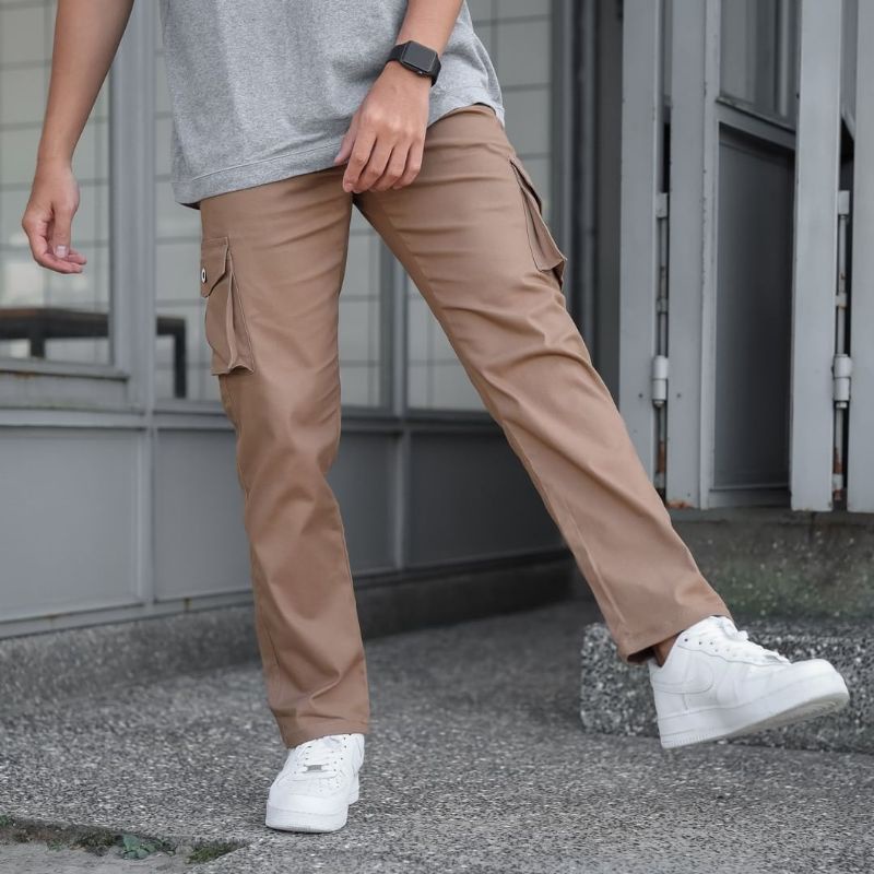 CELANA CARGO PRIA MOCCA  SLIMFIT SIZE BIG SIZE LENGKAP/ CELANA GUNUNG / CELANA PDL PRIA / CELANA HYPE BEST MODERN / CELANA GUNUNG MODERN DAN TERBARU / BISA BAYAR DI TEMPAT / LEOPED.ID