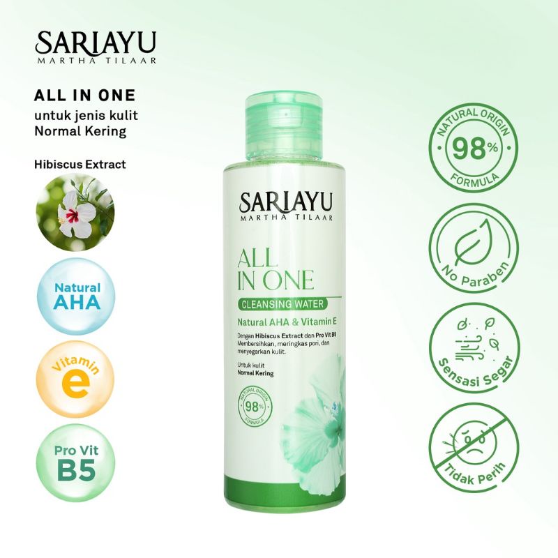 Sariayu All In One Cleansing Water 150ml