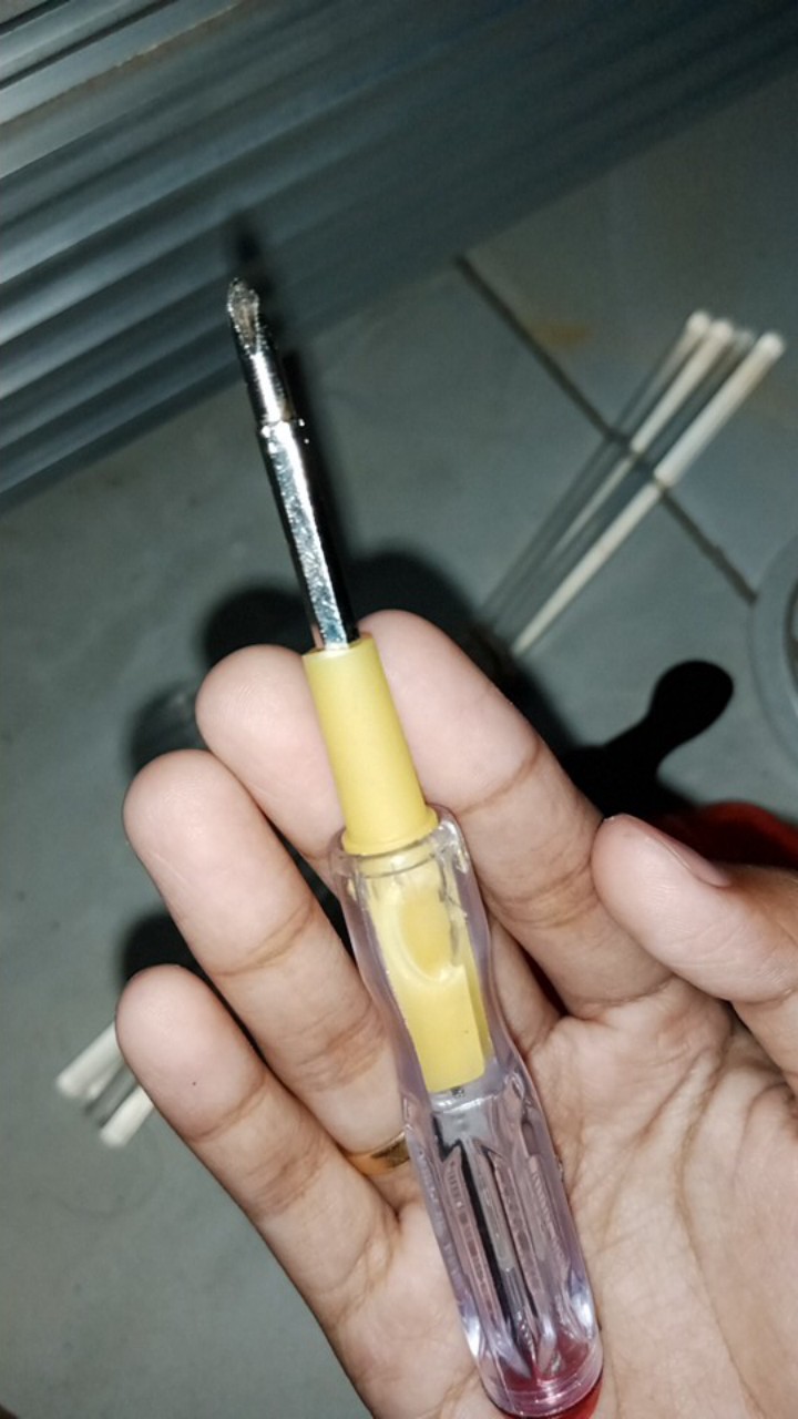 Screwdriver Obeng Tespen Testpen Jam Pvc Ketok Bolak Balik Flexible