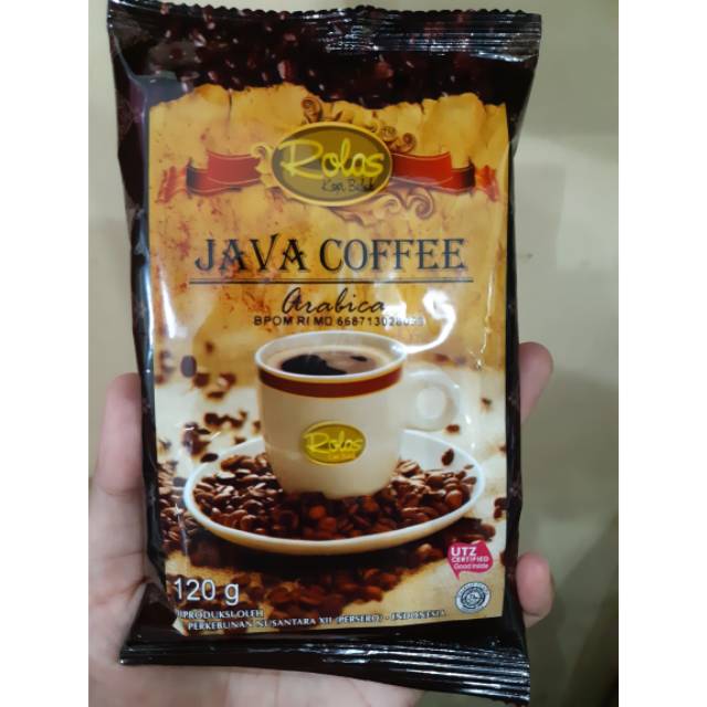 

Rolas Java Coffee Arabia Kopi Bubuk