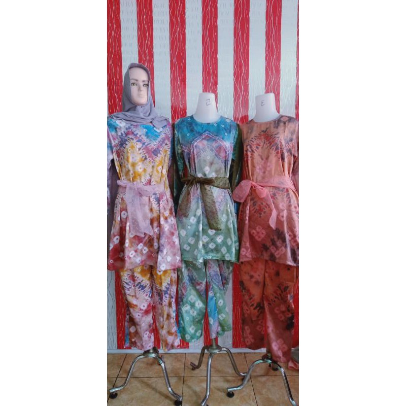 jumputan set celana by aisyah