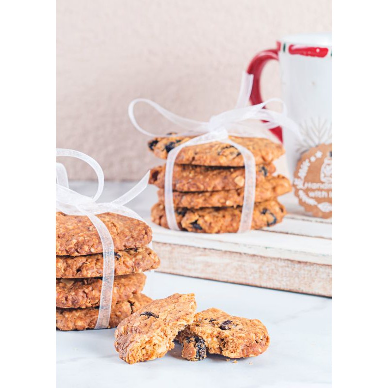 

raisin oat cookies