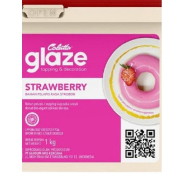 

dip glaze collata strawberry
