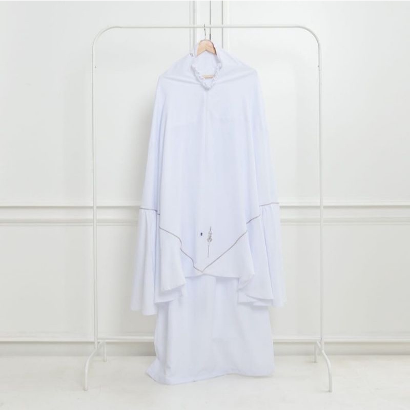 Mukena Dewasa Putih Aline Rabbani ORI