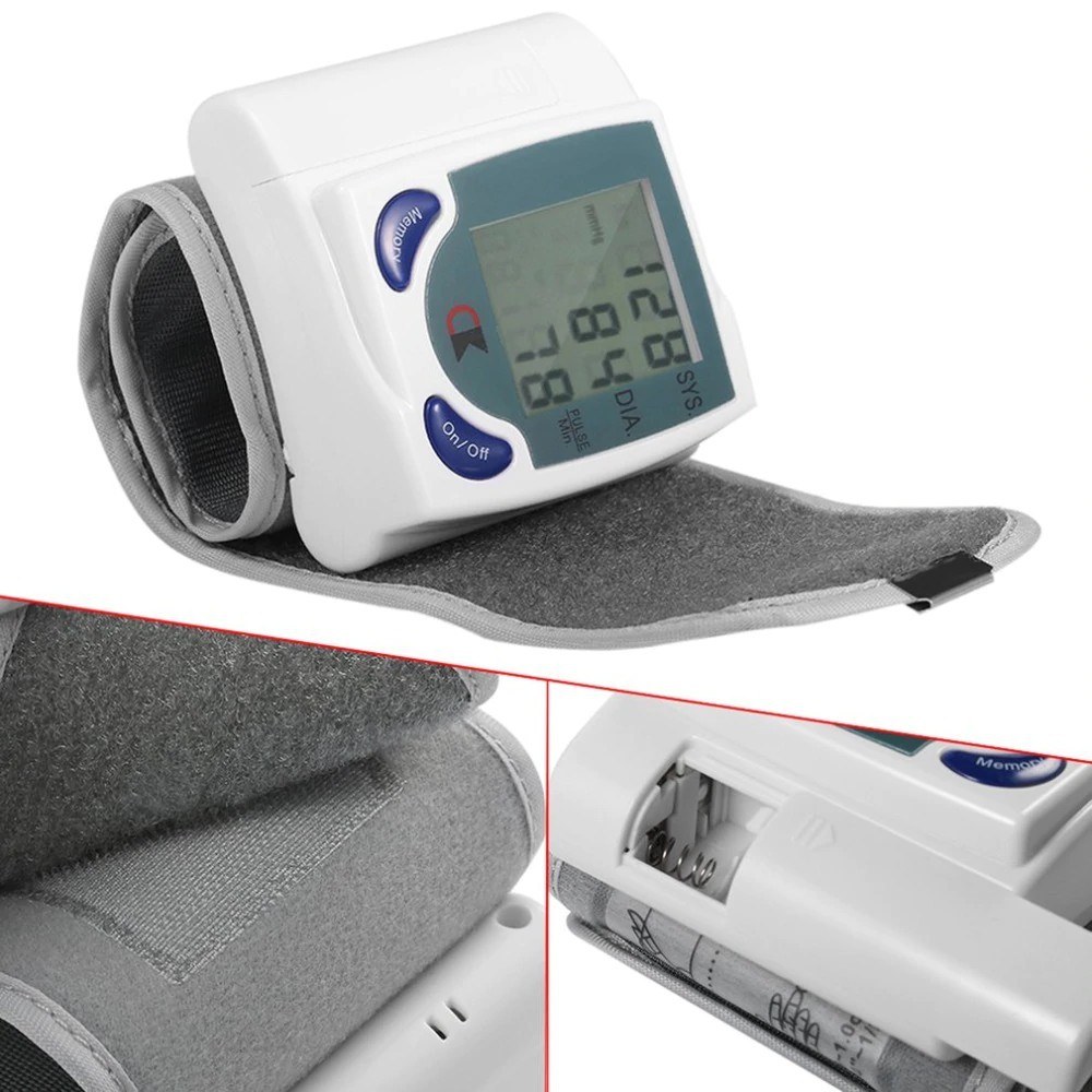 MPro Alat Cek Tekanan Tensi Darah Digital Pengukur Tensimeter Sphygmomanometer Blood Pressure Monitor jnp