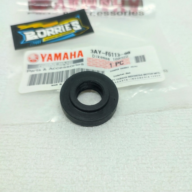 Karet Dudukan Damper Stang Segitiga F1zr F1 zr F 1 Force Alfa Vega Crypton Jupiter Ori 3AY-F6113-00