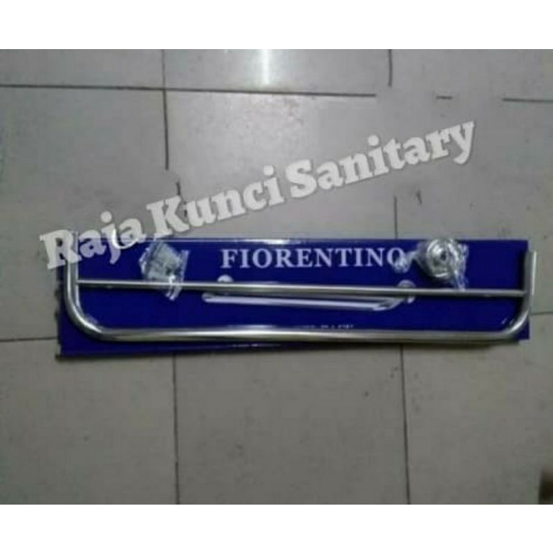 Gantungan Handuk Stainless FIORENTINO/Rak Handuk/Cantolan Handuk 60cm Stainless