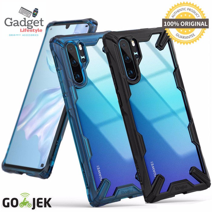 Hot Sale Original Ringke Fusion X Case Huawei P30 P30 Pro Ultra Tough Casing - P30 Lite Hitam