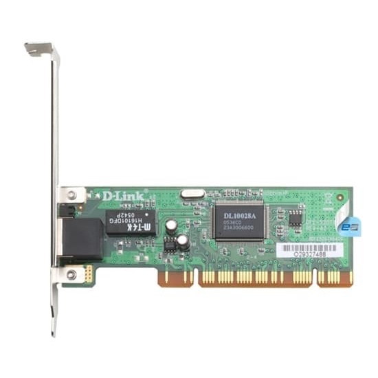 D-Link / DLink DFE-520TX 32 Bit PCI 10/100Mbps Fast Ethernet Adapter GARANSI RESMI