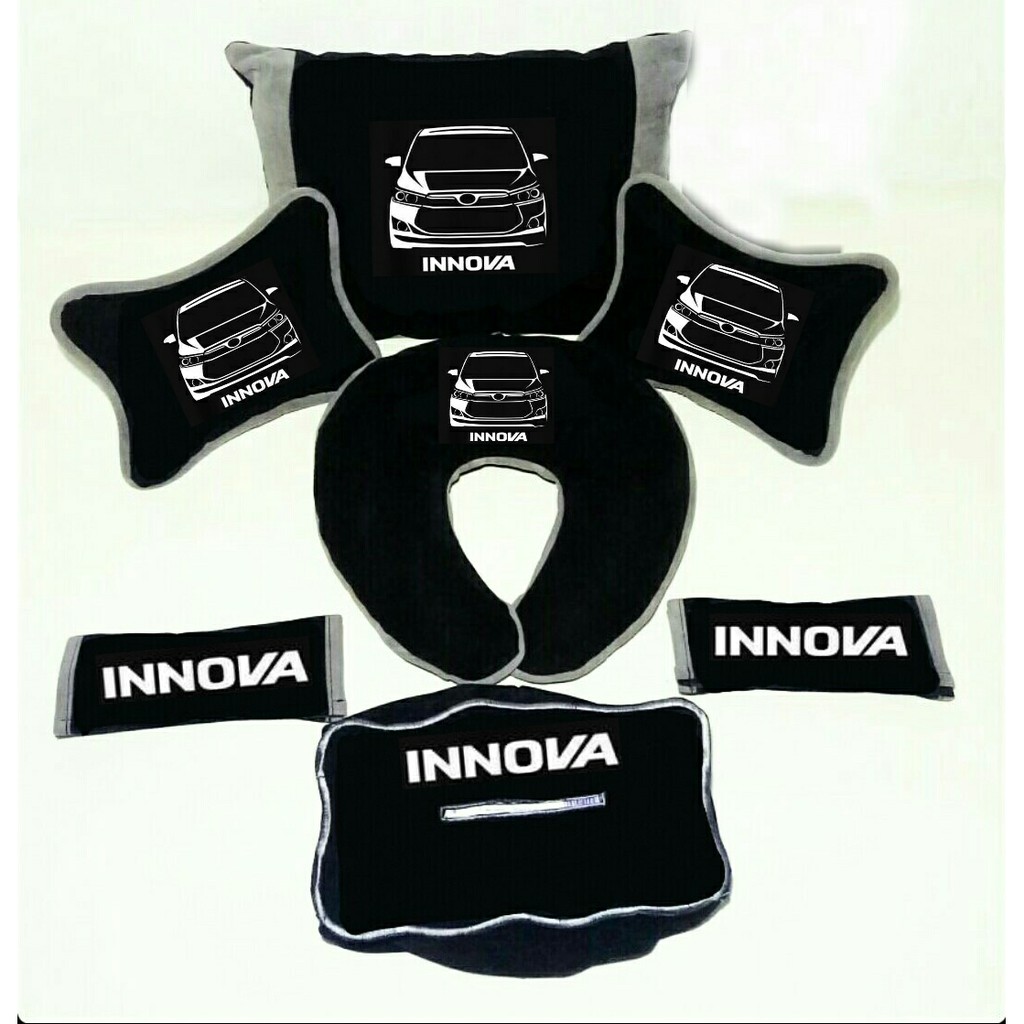Bantal mobil INNOVA interior mobil headrest mobil
