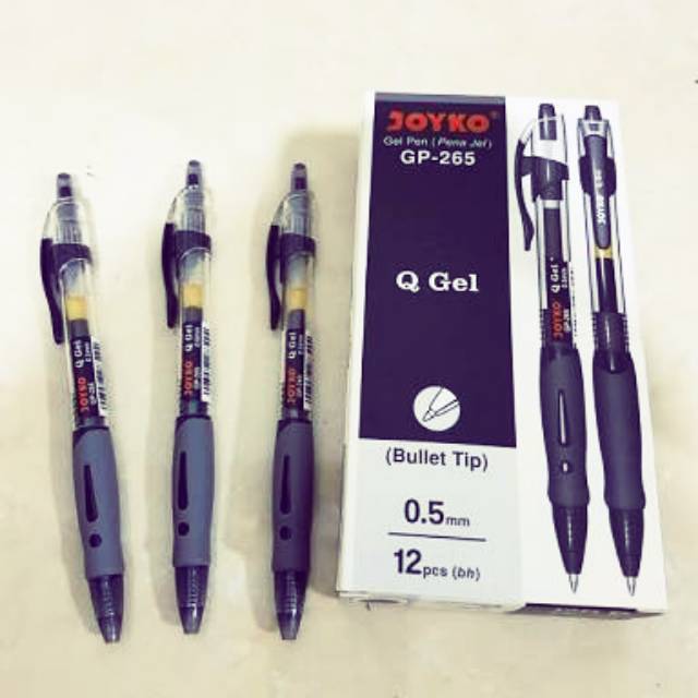 

Gel Pen Jel Cetek Mekanik Ballpoint Pulpen Balpoin GP 265 Joyko