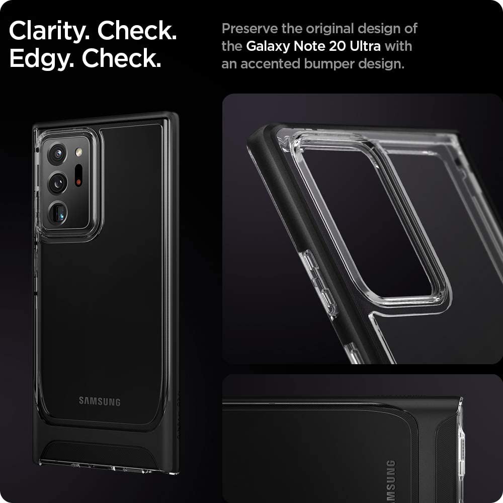 Case Samsung Galaxy Note 20 Ultra / Note 20 Spigen Neo Hybrid CC Dual Layered Clear Casing