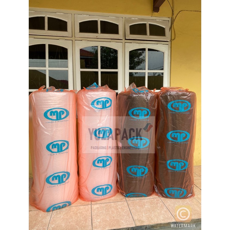 

Bubble Wrap MP(Mulia Pack) uk 50 m x 125 cm orange (2.4kg) bahan tebal dan premium quality