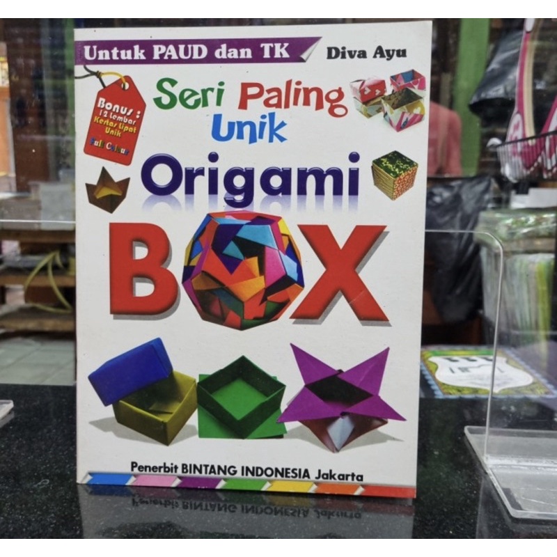 Seri paling unik origami box