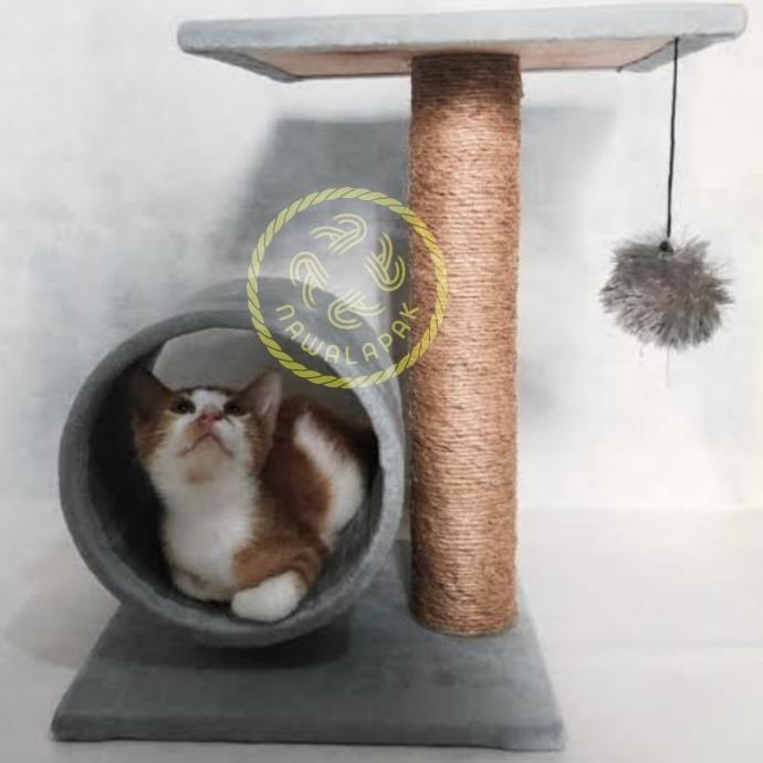 ] Tali dadung garukan kucing scratch cat condo nature berbahan khusus