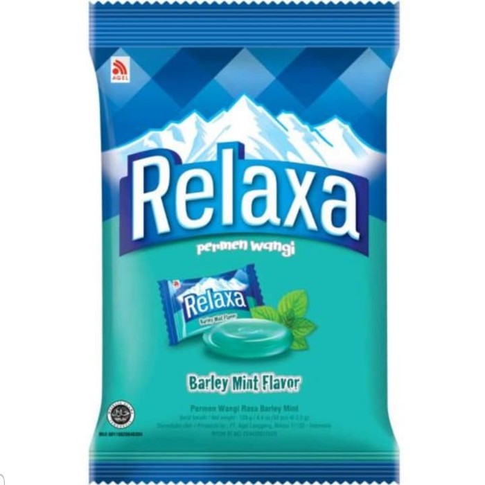 

RELAXA permen wangi barley mint isi 50pc 125g