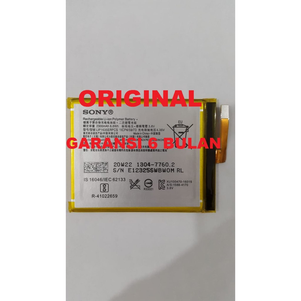 Battery Batre Batere  Sony Xperia XA1 G3116 -5.0 inch Original