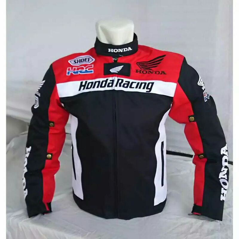 Jaket Honda Racing - HRC - SHOEI - Touring - Jacket Motor Harian Pria - Sunmori - Waterproof - Tahan