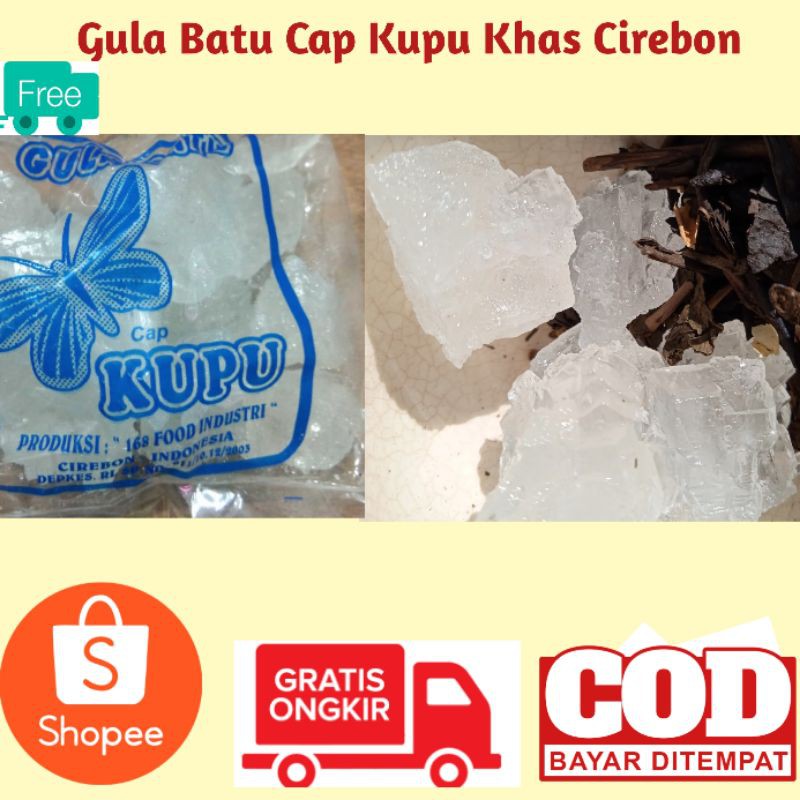 

Gula Batu - Cap KUPU (60 g) Lebih LEGIT