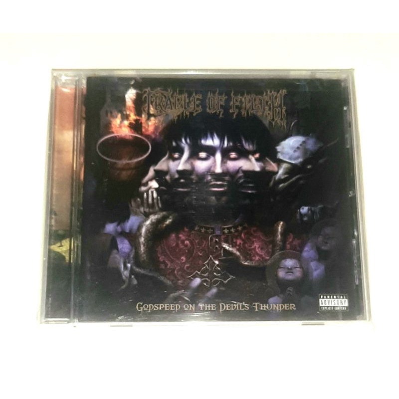 CD  - CRADLE OF FILTH  - godspeed