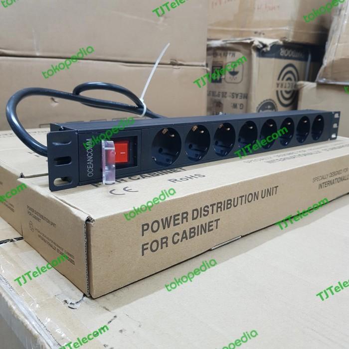 PDU rack server 8 lubang