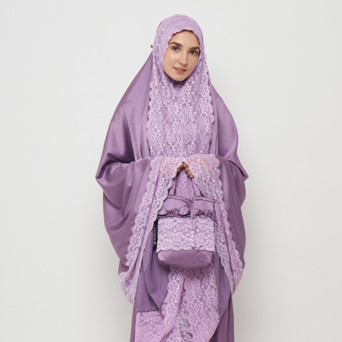 Mukena Armani Silk Premium ALFAUZIcollection / Mukena Armani Premium 1