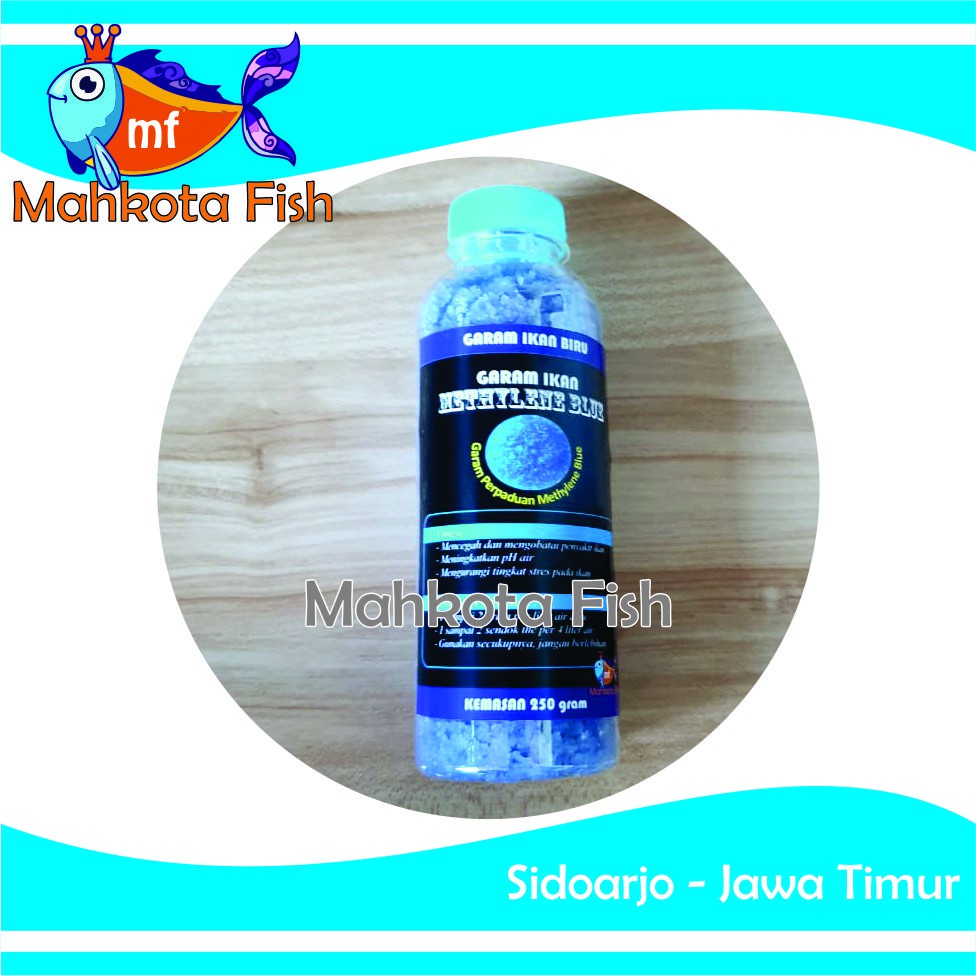 Garam Ikan Biru | Garam Biru | Garam Kristal Ikan | Garam Methylene Blue