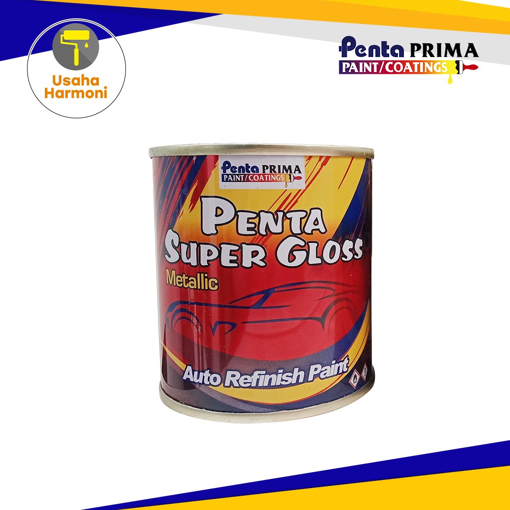 Jual Cat Duco Metallic Penta Super Gloss Standard Ukuran 1 Liter Indonesiashopee Indonesia 0516