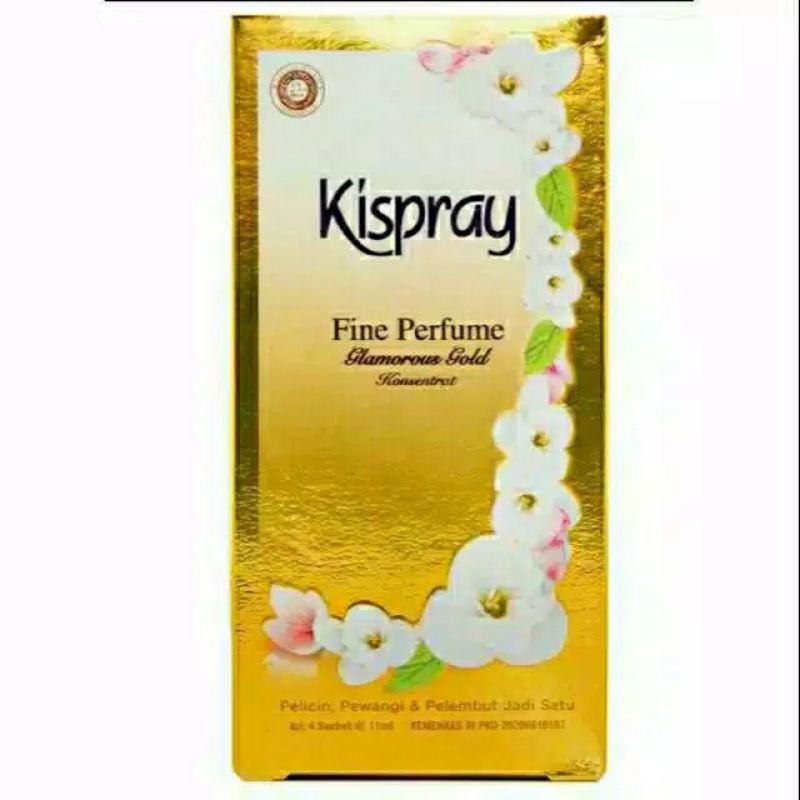 Kispray Gold Dus Isi 6pcs