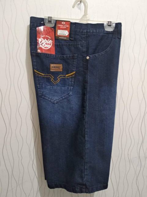 CELANA PENDEK JEANS STANDAR PRIA / CELANA PENDEK DENIM REGULER PRIA 27 sampai 38