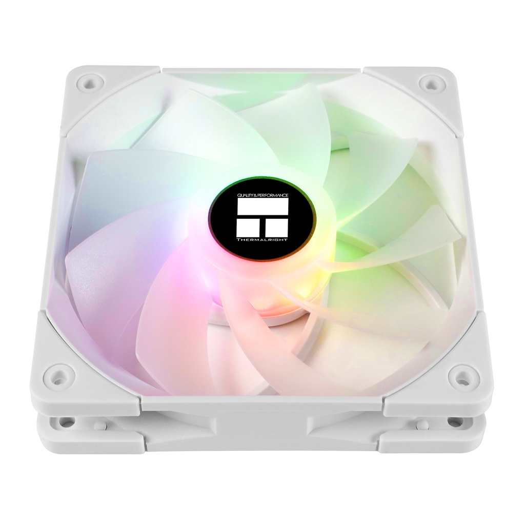 THERMALRIGHT TL-C12RW-S X3 ARGB WHITE TRIPLE REVERSED 120mm PWM Fan