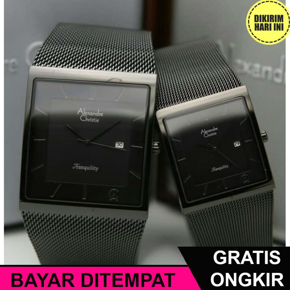 (BAYAR DITEMPAT) OE4016 ALEXANDRE CHRISTIE AC 8333 AC8333 COUPLE HARGA SATUAN ORIGINAL