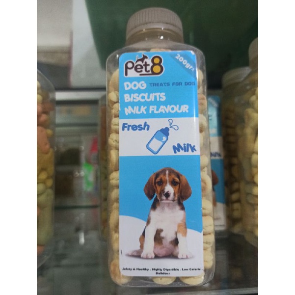 snack anjing pet8 cemilan anjing