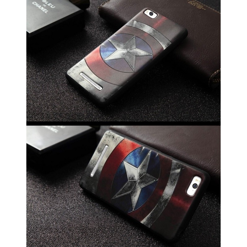 Aksesoris Hape-SILIKON SUPERHERO Xiaomi mi4i mi4c mi5 soft case back cover casing hp