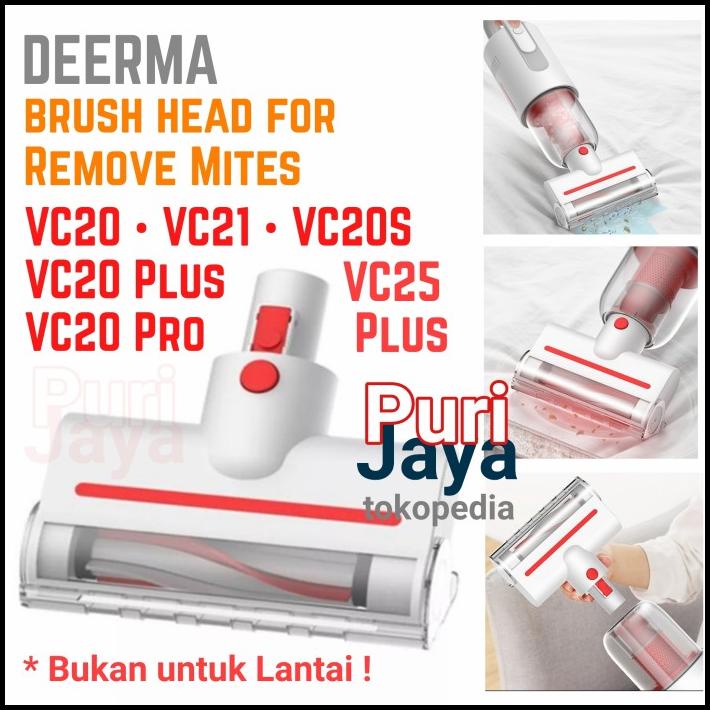 Deerma Vc20 Plus Pro Vc21 Vc20S Mites Removal Brush Head Sedot Tungau