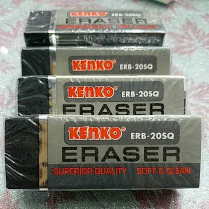 

Penghapus kenko besar enak bersih Eraser kenko ERB-20SQ hitam super enak pakenya