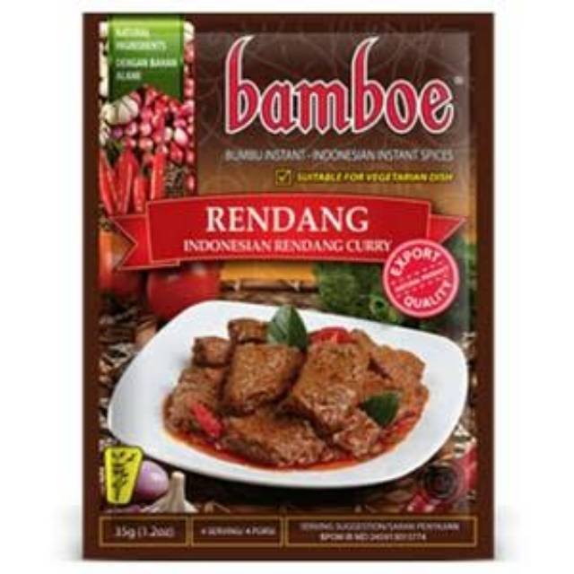 

bamboe bumbu rendang 35gr indonesia khas nusantara