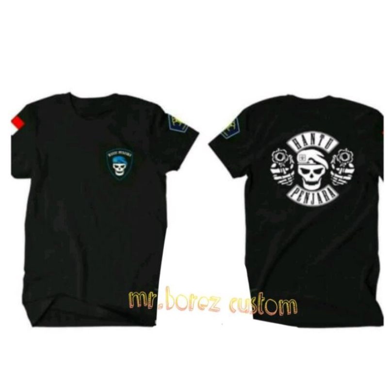 KAOS POLISI HANTU PENJARA /KAOS PRIA /KAOS LENGAN PENDEK PRIA